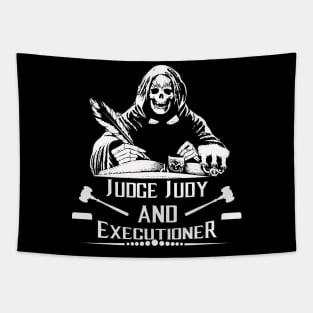 JUDGE JUDY and EXECUTIONER Tapestry