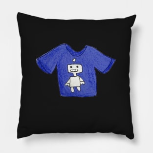 camisa de robot Pillow