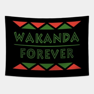 Wakanda Forever Tapestry