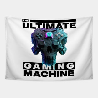 Gamer's Cybernetic Skull Tapestry