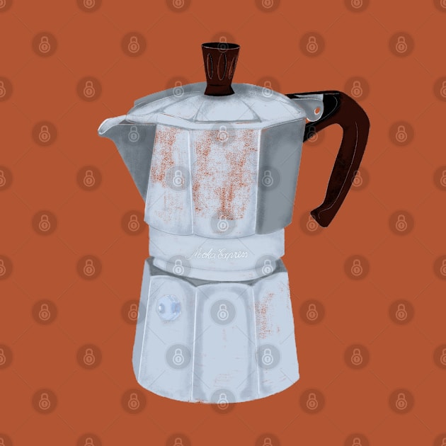 Moka Pot by njikshik