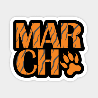 March born feline lover cat kitty kitten Magnet