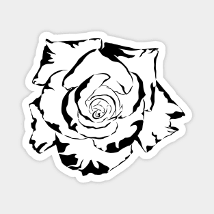 Stylized Rose Magnet