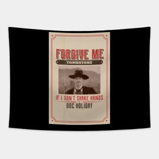 TOMBSTONE DOC HOLIDAY QUOTES Tapestry