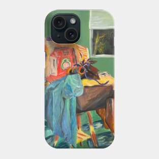 Random Object Still Life #1 Acrylic Painting Phone Case