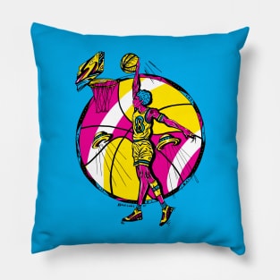 CMYK Legendary Baller Number 8 Pillow