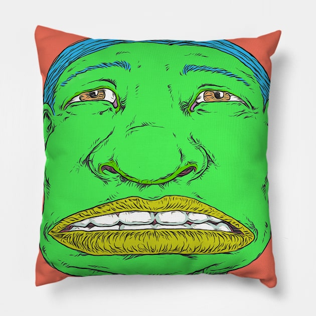 Peter by DK Glassy Pillow by DKGlassy