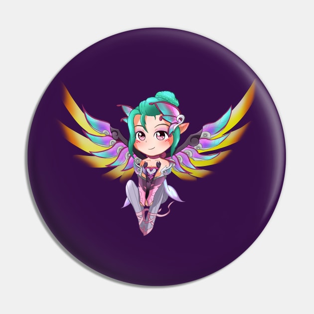 Sugar Plum Mercy Pin by RadicalYue