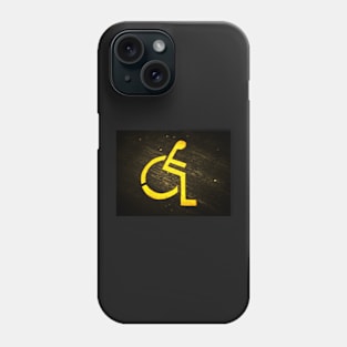 The Space Wheelchair Phone Case