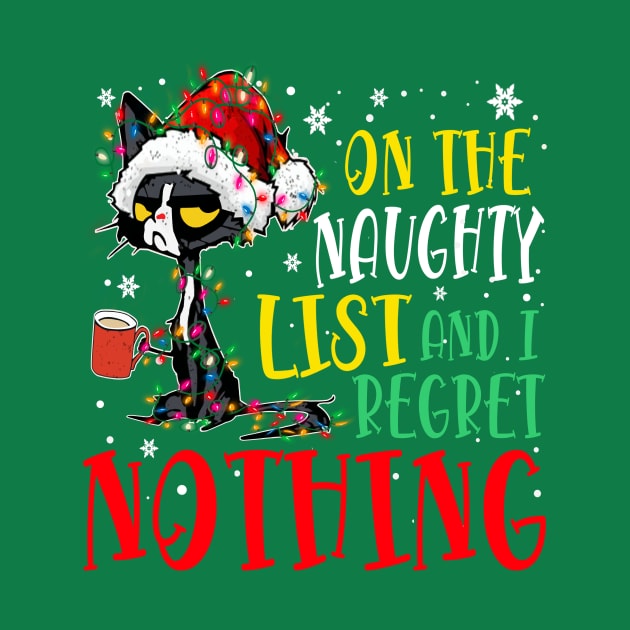 on the Naughty List and i regret nothing Black cat by wizardwenderlust