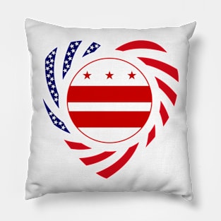 DC Murican Patriot Flag Series (Heart) Pillow