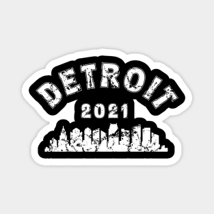 I love Detroit USA Magnet