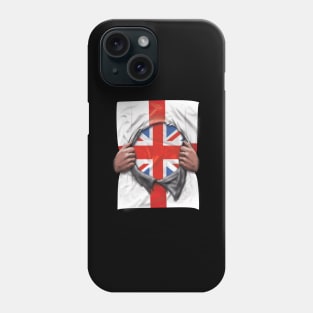 United Kingdom Flag English Flag Ripped - Gift for English Scottish Welsh Or Irish From United Kingdom Phone Case