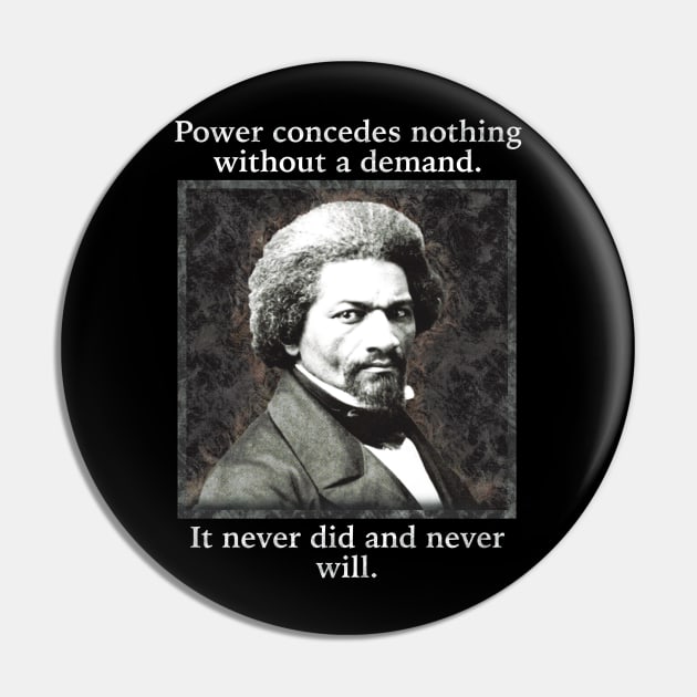 Frederick Douglass Pin by KilburKilbur