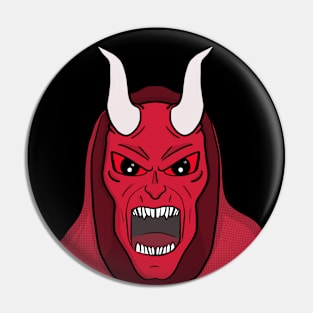 Demon with horns Pin