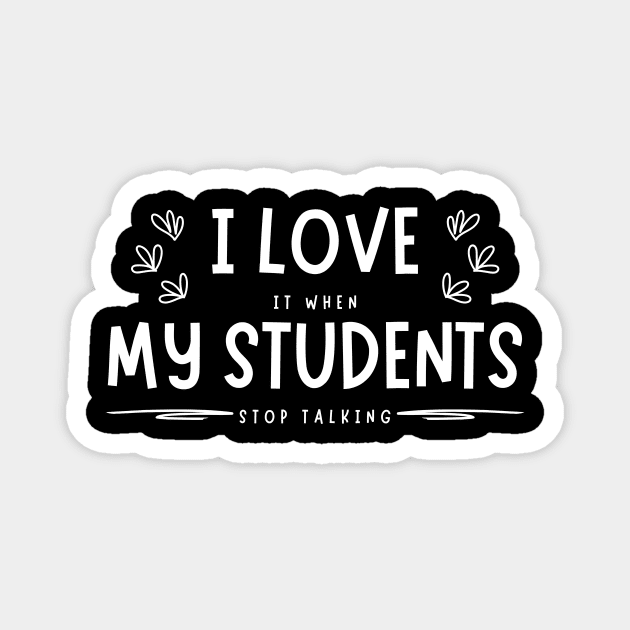 Highschool Teacher Magnet by The WYLD Tribe