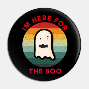 im here for the boo vintage Red Pin