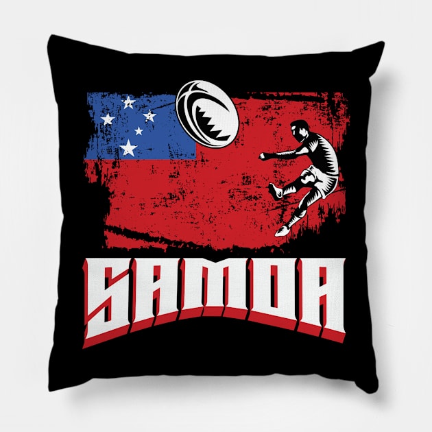 Rugby Samoa Pillow by EndStrong