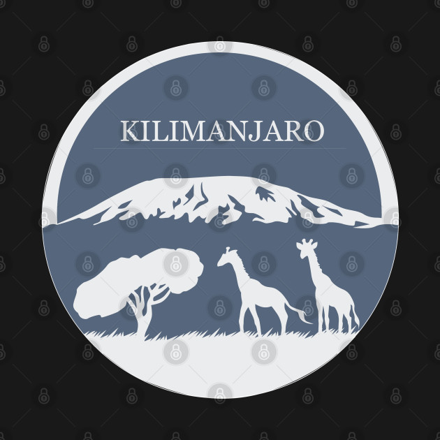 Disover Kilimanjaro (Blue) - Africa - T-Shirt