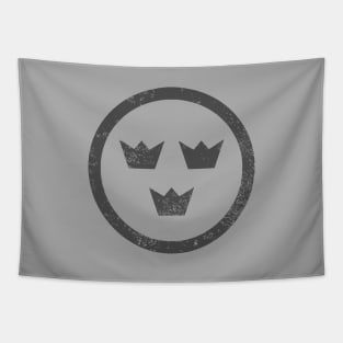 Swedish Air Force Roundel (distressed) Tapestry
