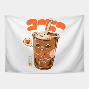 Cute Cold Brew Coffee Tapestry