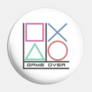 Game Over Pin