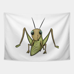 Cute Cricket Drawing Tapestry