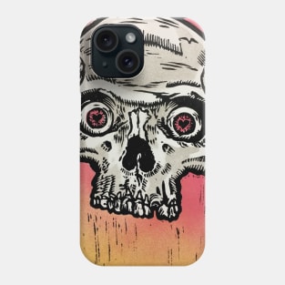 live laugh love skull design Phone Case