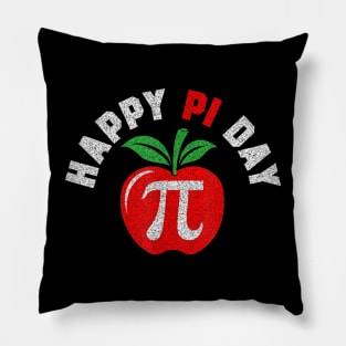 Apple Pi Day Math Lover Teacher 3.14 Apple Pie Pun Pillow