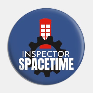 Inspector Spacetime Pin