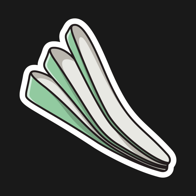 Comfortable Shoes Arch Support Insoles Sticker vector illustration. Fashion object icon concept. Three-layered shoe arch support insole sticker design icon with shadow. by AlviStudio