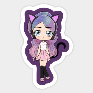 Ldshadowlady Stickers Teepublic - ld shadow lady roblox adopt me