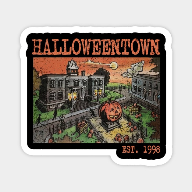 Halloweentown Est 1998 - Halloweentown University Magnet by iperjun