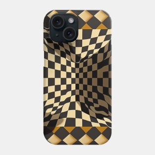 Geometric Classic Checkered Big Checkerboard Phone Case