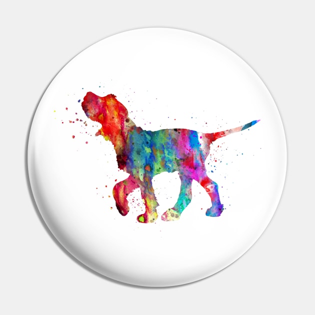 Italian Spinone Pin by RosaliArt