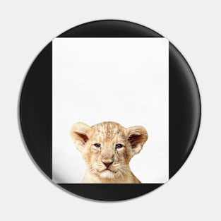 Baby Lion, Nursery, Animal, Kids room, Modern art, Wall decor Pin