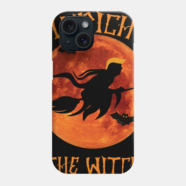 impeach the witch Phone Case by Yaman