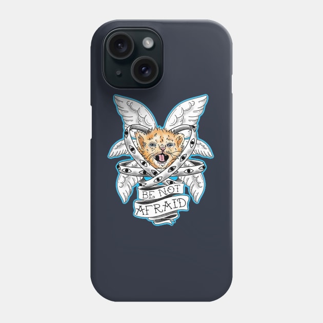 Tater Tot Cat Pogo Phone Case by shieldjohan