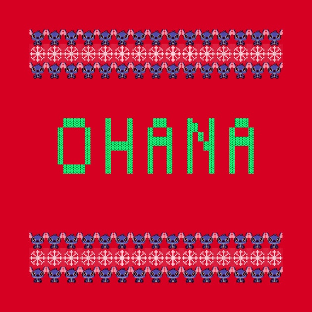 Christmas Stitch by MinimalistTShirts