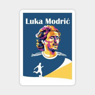 Poster illustration of Luka Modric Magnet