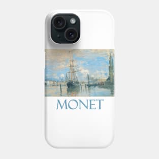 The Seine at Rouen (1872) by Claude Monet Phone Case