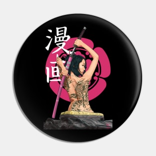 Woman Samurai (Shogun ODA Clan) Pin