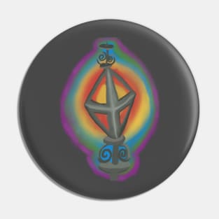 Rainbow lantern Pin