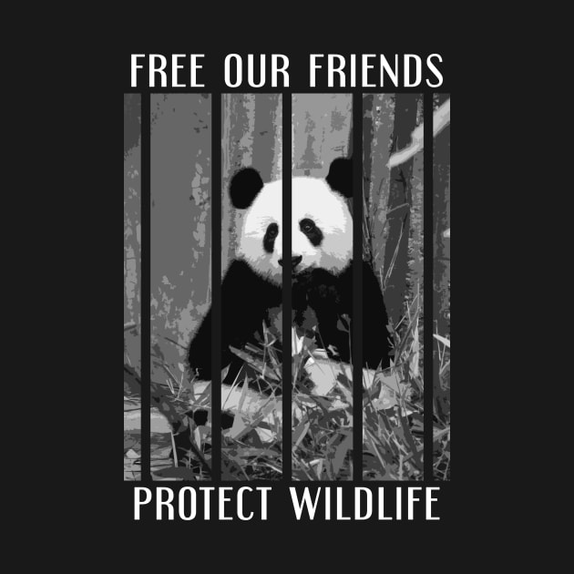 free our friends - pandas by Protect friends