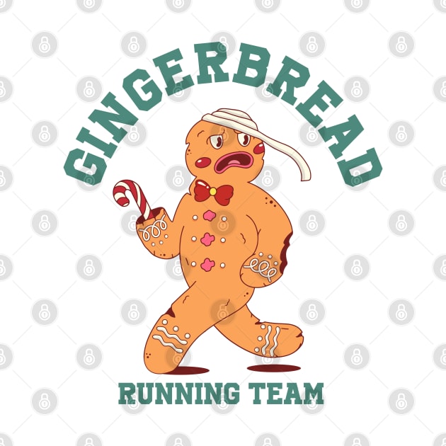 GINGERBREAD RUNNING TEAM by Bombastik