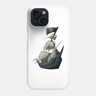 Dark pirate Ghostship Phone Case