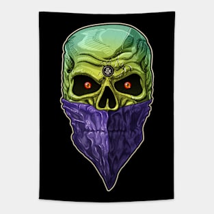 He-SkeleHitman_81, Skele Hitman, skull Tapestry