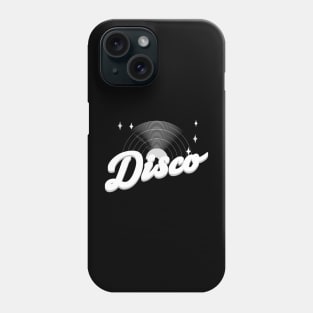 DISCO  - Vintage Vinyl (Grey) Phone Case