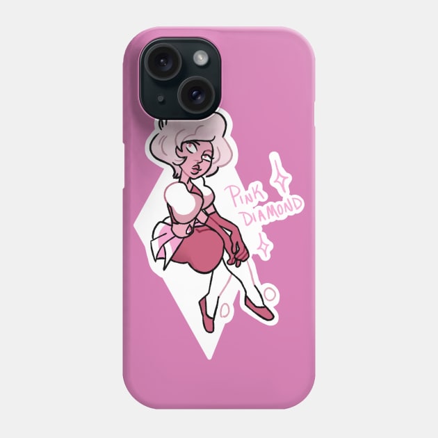 Pink Diamond Phone Case by InfiniteArtist