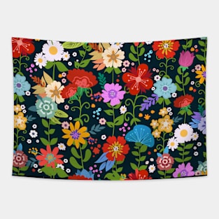 Flower Pattern Tapestry